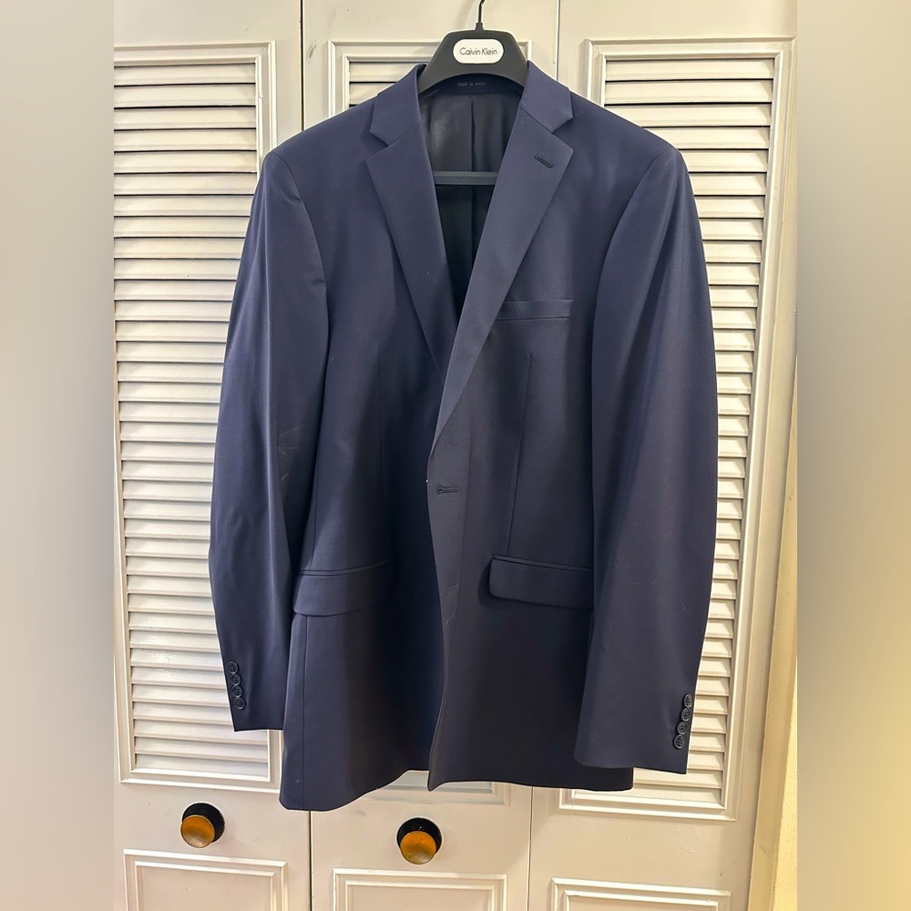 Calvin Klein Men's Navy Blazer